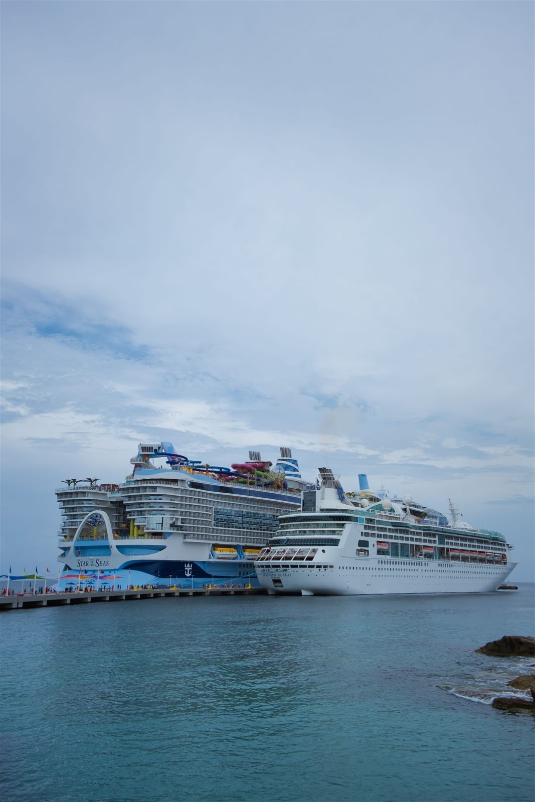 Cruise ship at Port Canaveral - port side parking with Portside Parking, portsideparking.com